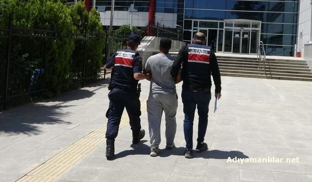 Adıyaman'da kesinleşmiş hapis cezası bulunan şahıs yakalandı