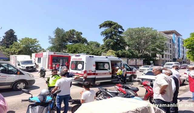 Adıyaman'daki Trafik Kazasında 1 Kişi Yaralandı