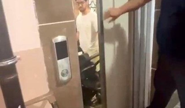 Asansörde Mahsur Kaldı, İtfaiye YKS'ye Yetiştirdi