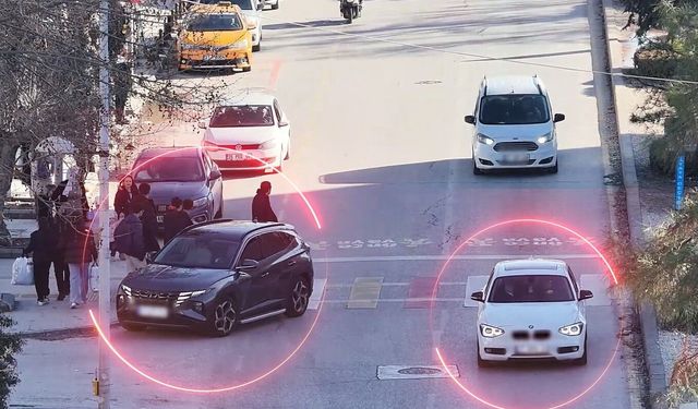 Gaziantep'te Yayalara Yol Vermeyen 240 Sürücüye Rekor Ceza