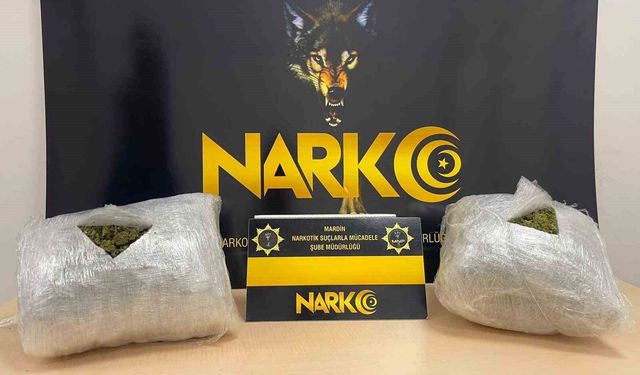 Mardin'de 3 Kiloya Yakın Uyuşturucu Ele Geçirildi