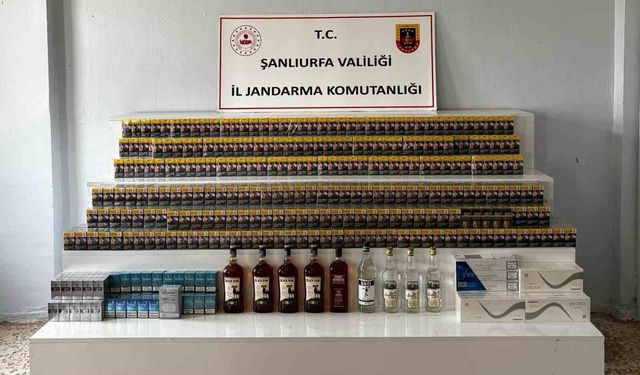 Şanlıurfa'da 2 Bin 558 Paket Kaçak Sigara Ele Geçirildi