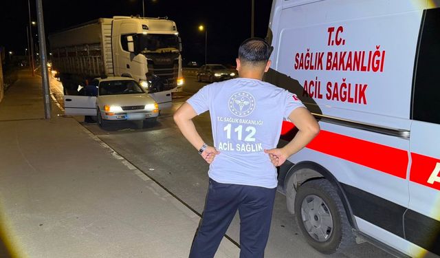 Yol Ortasında Hareketsiz Yatan Sürücü Panik Yarattı