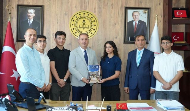 Altınşehir Anadolu Lisesi'nden İl Milli Eğitim Müdürü Tosun'a ziyaret