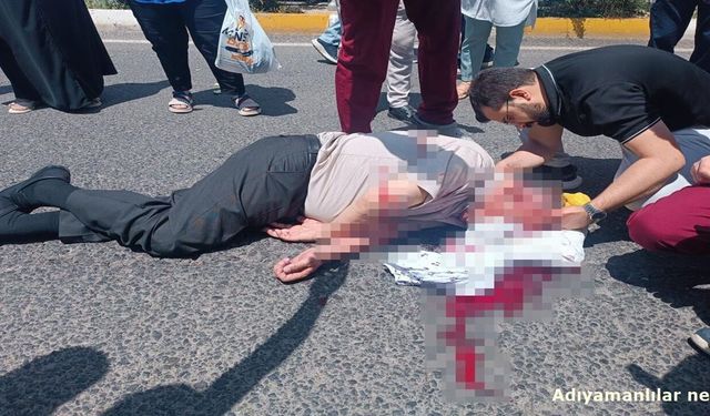 Diyarbakır Dicle Üniversitesi Yerleşkesinde Yayaya Otomobil Çarptı