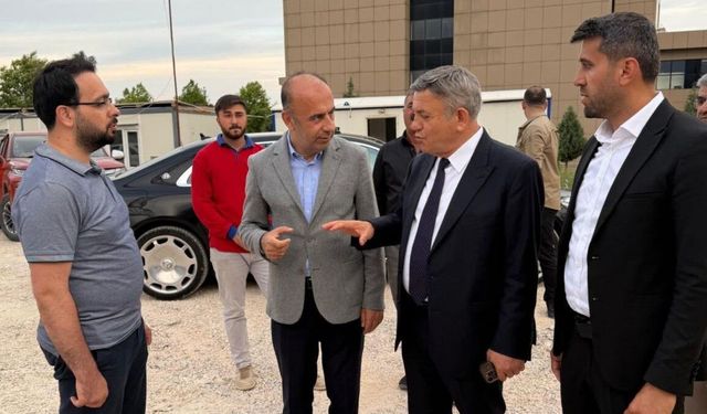 Erdemoğlu ADYÜ lojmanlarını inceledi: Eğitime destek vurgusu