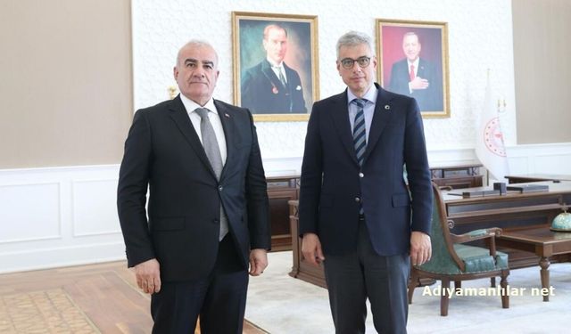 Milletvekili Hüseyin Özhan'dan Sağlık Bakanı Memişoğlu'na ziyaret