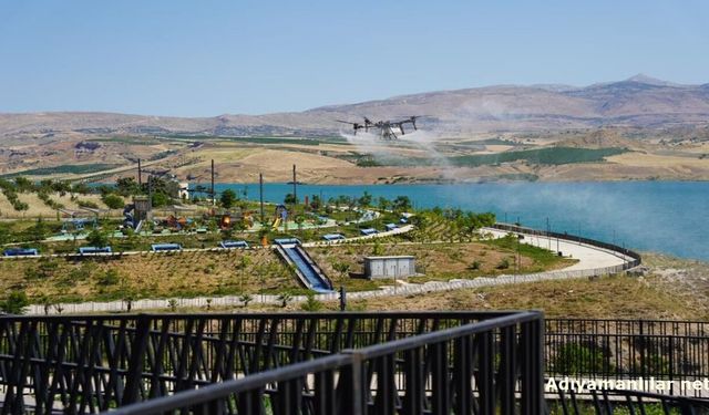 Kahta'da Halk Sağlığı İçin Drone Destekli Mücadele