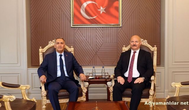 Eski Vali Mahmut Çuhadar'dan Vali Küçük'e Ziyaret
