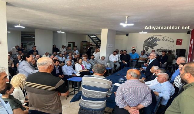 Murat Karayalçın CHP Gölbaşı Teşkilatıyla Bir Araya Geldi