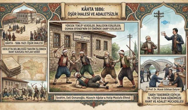1886 Kahta Öşür İhalesinde Yaşananlar Gün Yüzüne Çıktı
