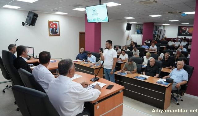 Adıyaman Belediye Meclisinde Yeni Yatırımlar Ele Alındı