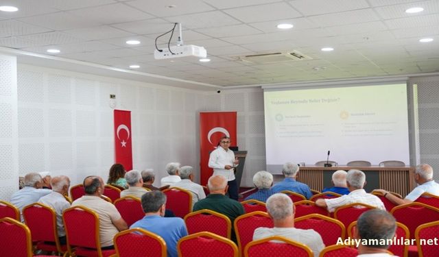 Adıyaman'da Sağlıklı Yaşlanma Bilimle Ele Alındı