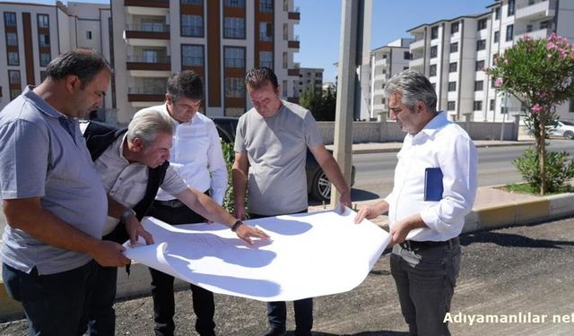 Adıyaman'da 3. Çevre Yolunda Asfalt Seferberliği