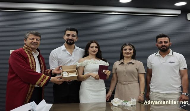 Adıyaman'da 6 Ayda 837 Çift Dünya Evine Girdi