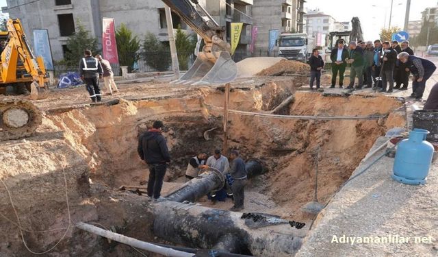 Adıyaman'da 68 Bin Metrelik Altyapı Çalışması Tamamlandı