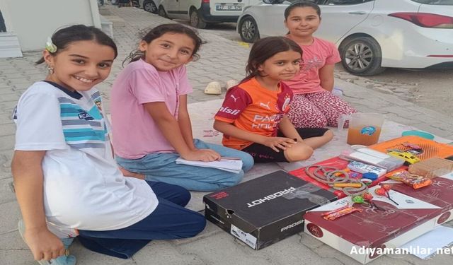 Adıyaman'da Minik Ellerden Büyük Dayanışma Örneği
