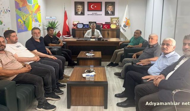 AGC'den Adıyaman AK Parti  İl Başkanı Çadır'a Ziyaret