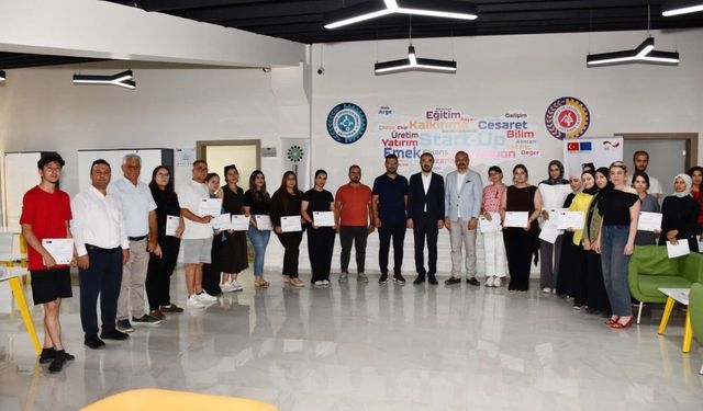 PACE Projesi kursiyerleri sertifikalarını aldı