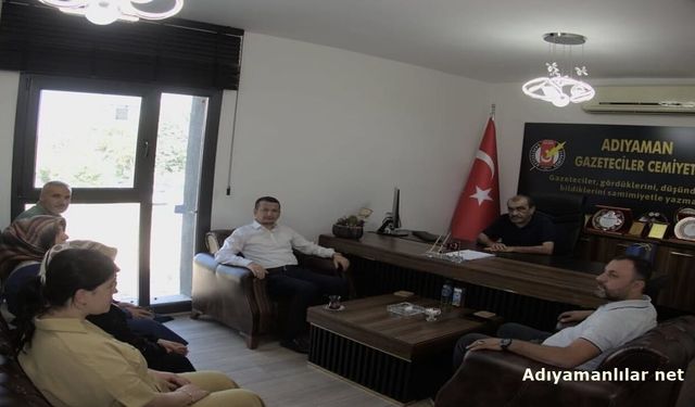 AK Parti'den AGC'ye Basın Bayramı Ziyareti