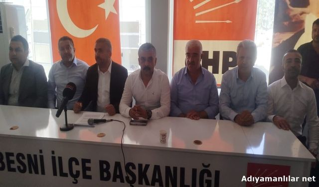 CHP Adıyaman'da 3 Belediye 4 İlçe YENİ Parti'ye Geçti