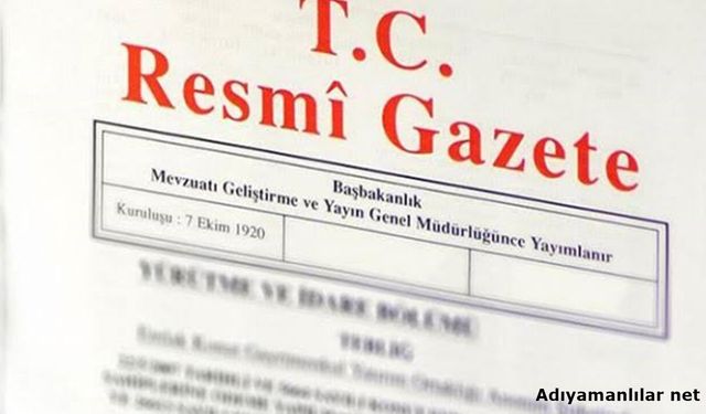 Cumhurbaşkanlığı Atama Kararları Resmi Gazete'de
