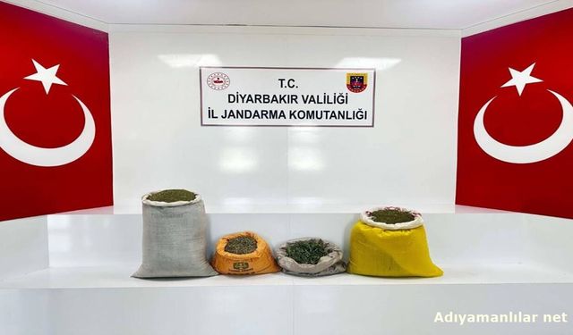 Diyarbakır'da 144 Kilo Esrar Ele Geçirildi