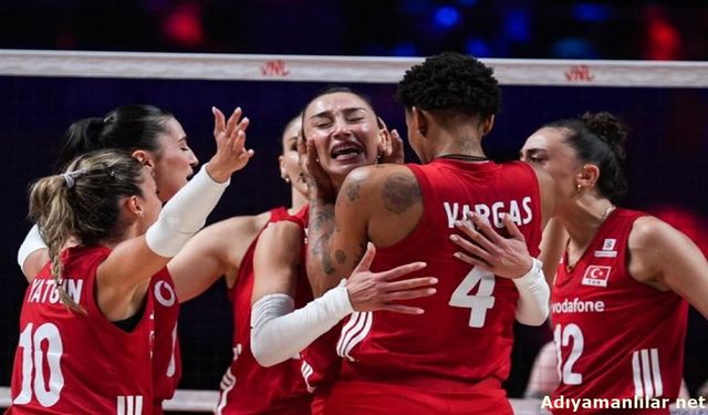 Filenin Sultanları VNL'de İkinci Kez Şampiyon Oldu