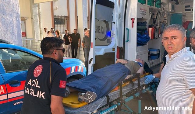 Kahta'da Tur Minibüsü Şarampole Yuvarlandı 13 Yaralı