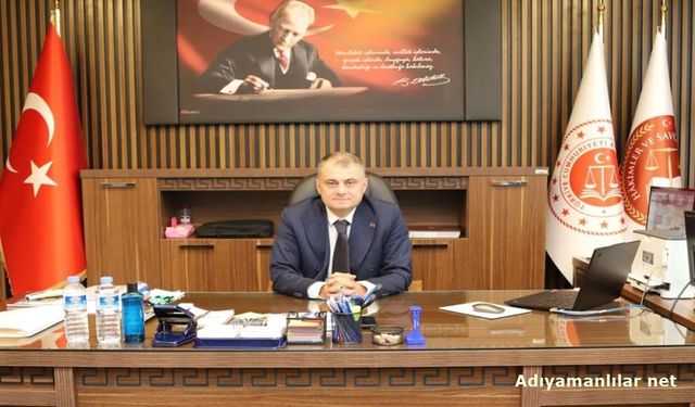 Yeni Kâhta Başsavcısı Mehmet Çetin Atalay Göreve Başladı