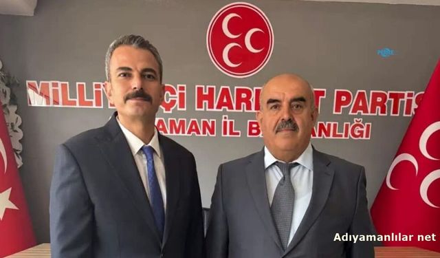 MHP Besni'de Fevzi Öztürk İlçe Başkanlığına Aday