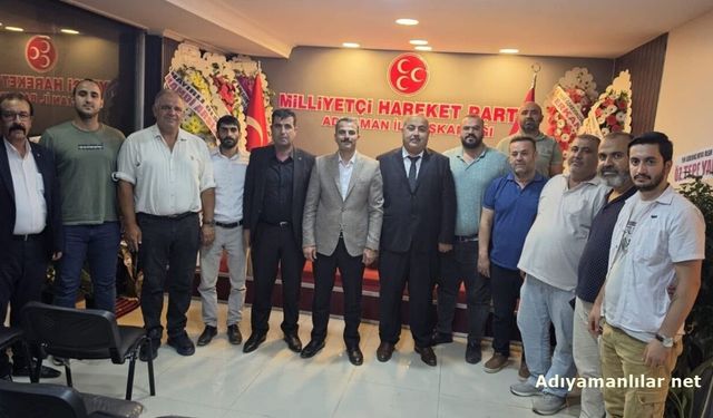 MHP Kahta İlçe Başkan Adayı Haşim Turan Oldu