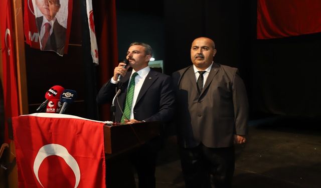 MHP Kahta İlçe Başkanlığına Haşim Turan Seçildi