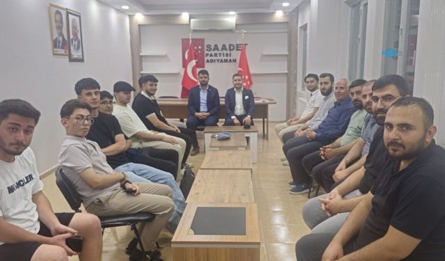 Saadet Partisi Gençliği Adıyaman'da Buluştu