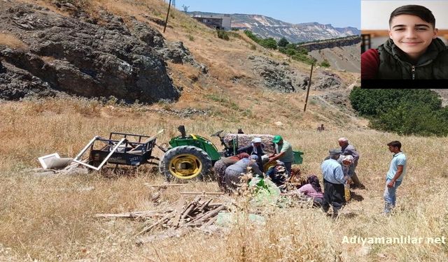 Adıyaman'da Traktör Kazası Can Aldı