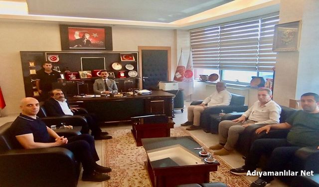 Adıyaman Gazeteciler Cemiyeti’nden Başsavcı Celbek’e Ziyaret