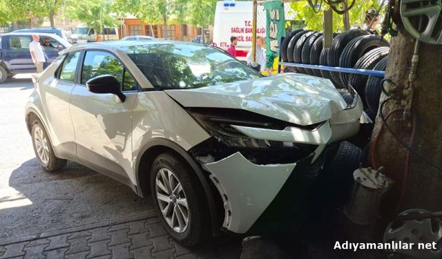 Adıyaman Kapcami Mahallesi'nde Otomobil Yayaya Çarptı