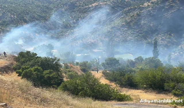 Adıyaman'ın Sincik İlçesinde Örtü Yangını