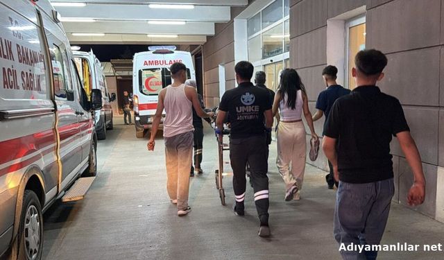 Adıyaman'da "Ne Bakıyorsun" Kavgasında 3 Kişi Yaralandı