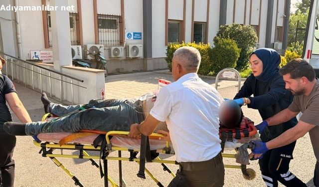 Adıyaman'da Otomobil Ve Motosiklet Kazası: 1 Ağır Yaralı