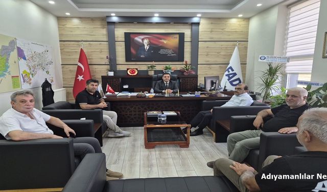 AGC'den AFAD İl Müdürü Gergin’e Hayırlı Olsun Ziyareti