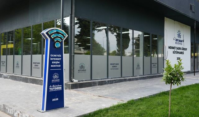 Adıyaman'da 8 noktada ücretsiz internet hizmeti başladı