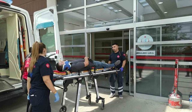 Adıyaman'da motosiklet devrildi : 1 yaralı
