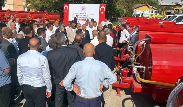Adıyaman’da Orman Yangınlarına Karşı Köylere Tanker Desteği
