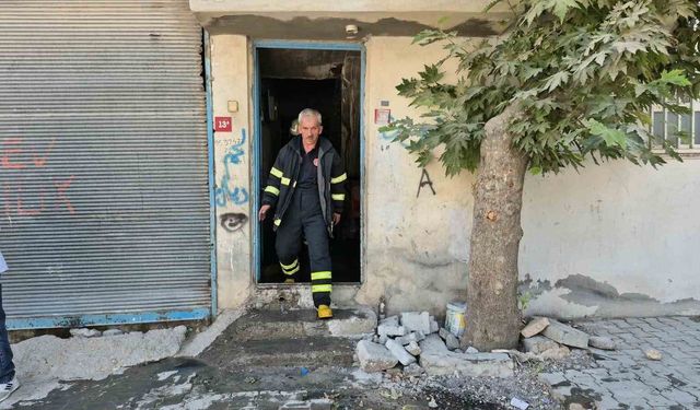 Adıyaman'da çamaşır makinesinden çıkan yangın korkuttu