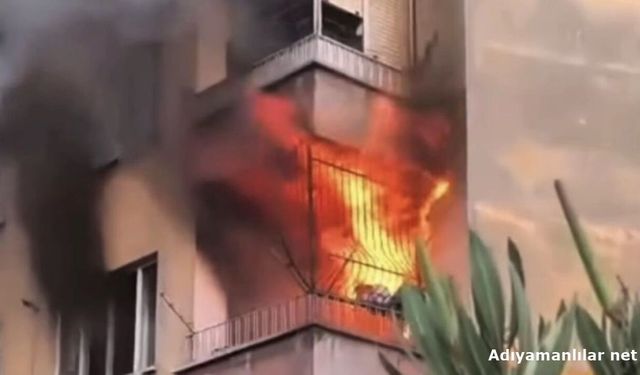 Gaziantep'te Yangın Faciası 1 Kadın Hayatını Kaybetti