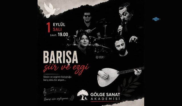 Gölge Sanat Akademisinden 'Barış İçin Söylüyoruz' etkinliği