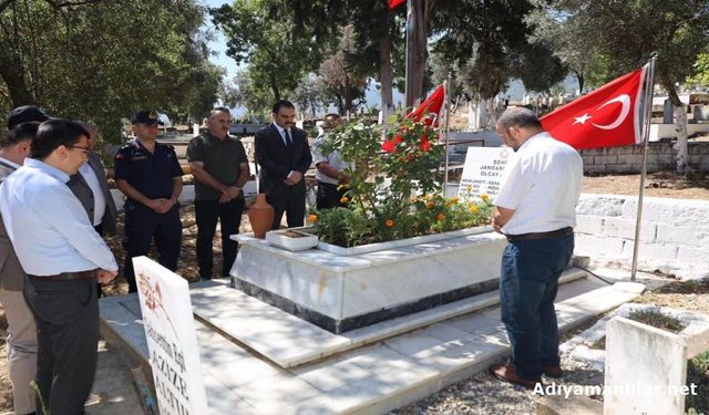Şehit Jandarma Er Olcay Altun Dualarla Anıldı