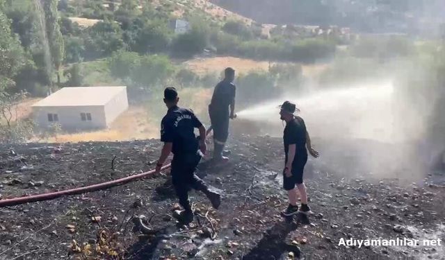 Sincik'teki Örtü Yangını Kontrol Altına Alındı