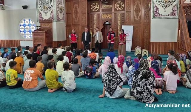 Yaz Kur'an Kurslarında Bağımlılık Eğitimi Verildi